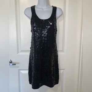 Fumblin Foe Sequin Black Party Cocktail Women’s Size Small